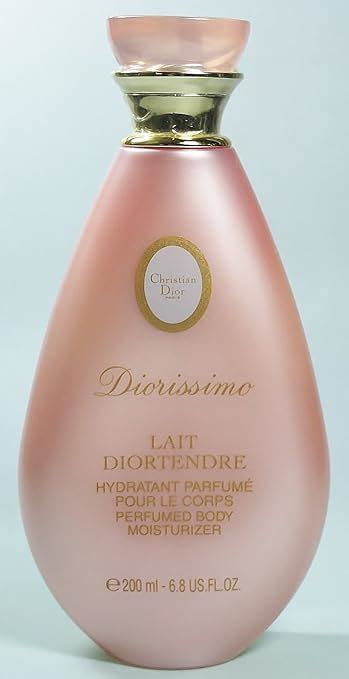 diorissimo body lotion.